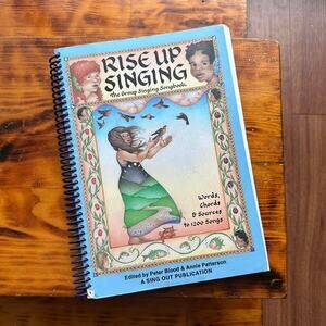 Vintage 1992 Rise Up Singing The Group Singing Songbook Spiral-Bound Book
